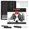 KALOUR 24 Pro Charcoal Drawing Set - Soft,Medium,Hard Charcoal and