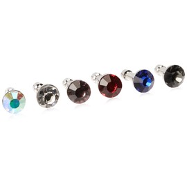 Linda Fashion Gem Phone Charm Pin, 12 Count