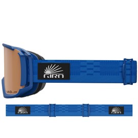Giro Revolt Adult Snow Goggle - Lapis Blue Mzansi Strap with VIVID Copper/Clear Lenses