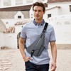 Tealots Sling Bag for Man Small Crossbody Backpack Waterproof Chest