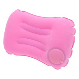 CAPASTEC Air Pillow, Portable Pillow, Camping Pillow, Outdoor Activities, Sleeping in Car, Travel, Convenient Goods, Air Pillow, Compact, Pink