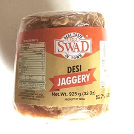 Swad Indian Desi Jaggery - 33 Oz., 925g.