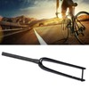 Road Bike Fork Carbon Fiber Hard Tapered Tube Lightweight Road