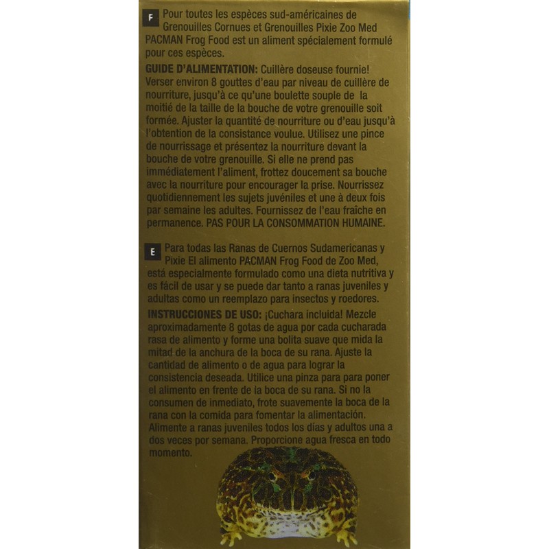 Zoo Med Pacman Frog Food