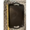 Plastic Tray with Handles, 3 Pack Plastic Tray with Handles