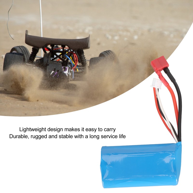 7.4V 1500mAh Lithium Battery for HUANQI 957 958 Remote Control