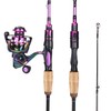Sougayilang Fishing Rod Reel Combos, Medium Heavy 6'/7' Spinning &