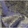 wowfabric4less123 2 Yard Gold Royal Paisley Metallic Brocade Fabric 60”