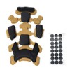 Tactical ACH Helmet Pads Kits Double Layer Buffer Memory Foam