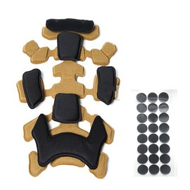 Tactical ACH Helmet Pads Kits Double Layer Buffer Memory Foam Replacement Padding Mat for MT ACH IBH AF Helmets