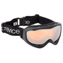 Black Crevice Adults 'Ski Goggles Black Black/Orange Size:One Size