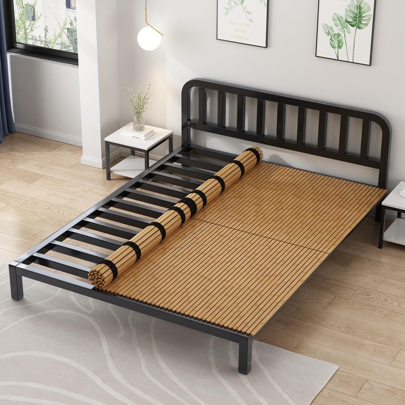 LOBOTOU Bunkie Board Heavy Duty Bed Boards for Under Mattress,Closely