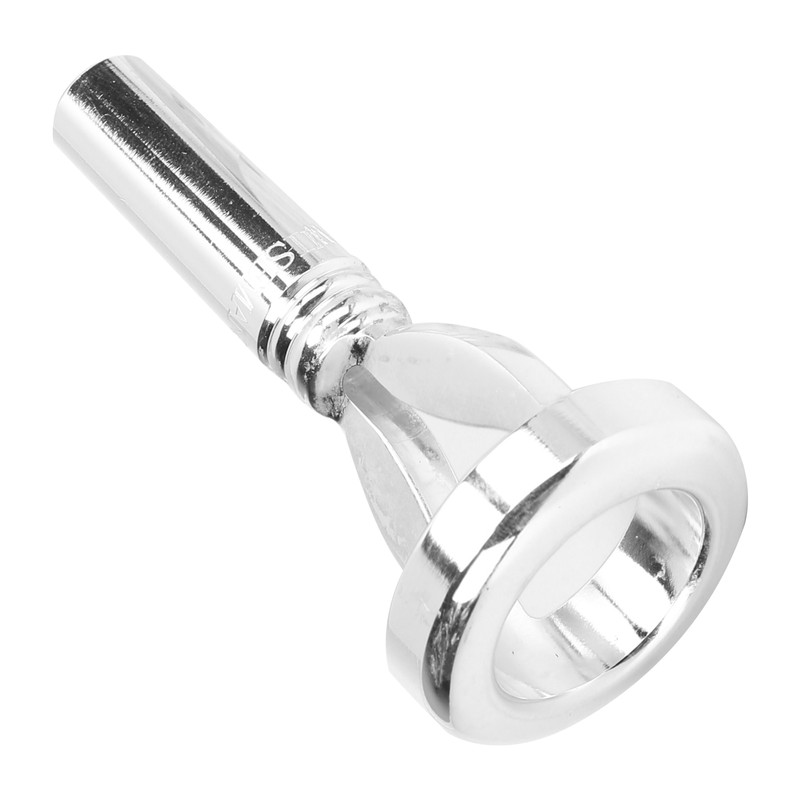 Trombone Mouthpiece Trainer Cooper Silver Plated Simulator Trumpet Practice Instrument