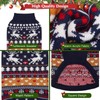 PUPTECK Christmas Dog Jumpers - Soft Warm Outfit Dog Sweaters