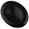 mookaitedecor Obsidian Thumb Stone Pendant, Crystal Gemstone Massage Stone with