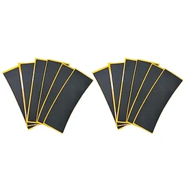 LEEFAI Foam Grip Tape for Pro Fingerboard Deck Size 38 mm x 110 mm Thickness 1.12 mm Pack of 12