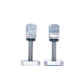 Namvo 2pcs Universal Stainless Surf Thumb Fin Screws, Longboard Fin Bolt Bolts