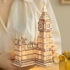 3D Wooden Puzzles Bridge and Clock Tower Craft Model Kits