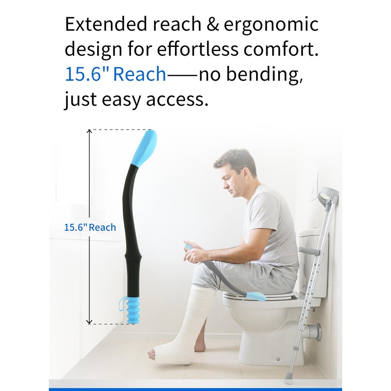 ANNND Bottom Buddy Wiping Aid – Upgraded Toilet Tissue Aids