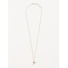 Beams Heart Women's Long Necklace, Nuance Motif, Gold One Size