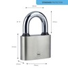 Yale - Y112/70/137/1 Iron Disc Padlock 70mm - Nickel Plated