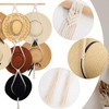 ZYP 7 Hats Style Macrame Hat Hanger Hat Rack for
