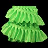AIETSYEI - Cinta verde con volantes de 3 pulgadas de