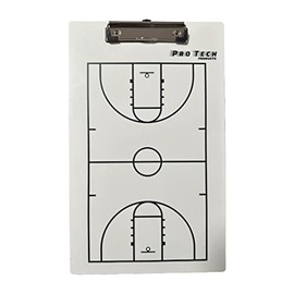 Basketball Coaches Clipboard Dry Erase Marker Large - 14.5" x 9" Size - Pro Tech Products