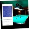 OHPHCALL Outdoor Billiard Table Cover Splashproof Heavy Duty Weatherproof Pool