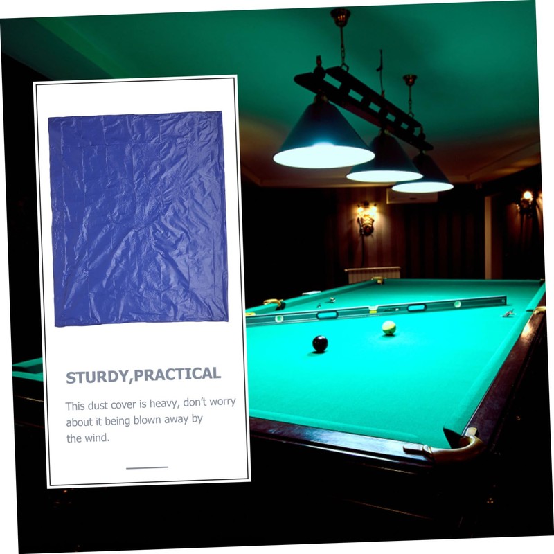 OHPHCALL Outdoor Billiard Table Cover Splashproof Heavy Duty Weatherproof Pool