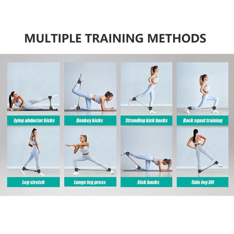 2Pcs Ankle Straps for Cable Machines for Kickbacks, Work Out