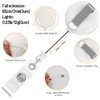 Lckgdozns Retractable Badge Holders, ID Card Holder with Retractable Cord,