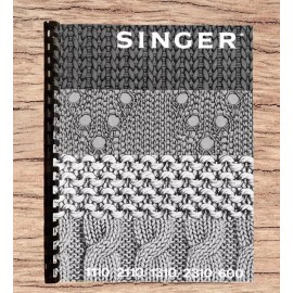 Singer 600, 1110 and 1310 Knitting Machine Instruction Manual Reprint Comb Bound - Printed Manual