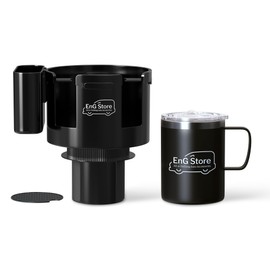 EnG Store Car Cup Holder - Anti-Spill Adjustable Drink Holder for Vehicles - Securely Fits Cups, Mugs, and Bottles - Convenient Travel Car Accessory for a Mess-Free Ride