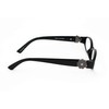 Foster Grant Women's Isla Rectangular Black Readers 2.00