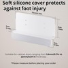 Adzyz Cabinet Foot Pull for Trash Drawer, Hands Free Garbage