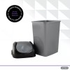 SWING Superio Compact Slim Trash Can 4.5 Gallon With Swing