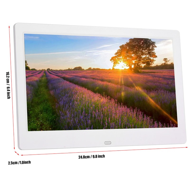 10inch 16:9 1024*600 HD Screen Digital Photo Frame Electronic Album