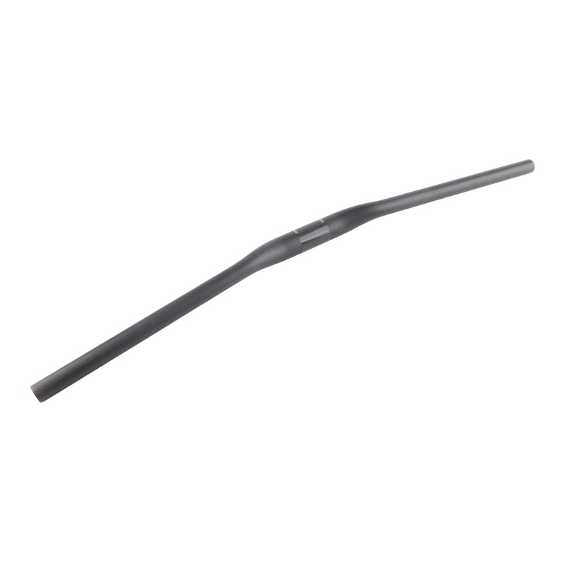 Bicycle Riser Handlebar Matt Black 3K Carbon Fiber Integrated Light