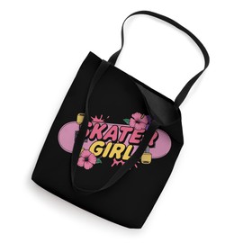 Skateboarding Design For Girls Women Skateboard Skateboarder Tote Bag
