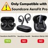 [2 Pack] easyBee Case Compatible with Soundcore AeroFit Pro Open-Ear