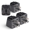 Orei 2 in 1 USA to Australia/China Adapter Plug (Type