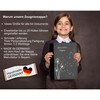 CreaDesign, Children's Certificate Folder with Name, Certificate Folder Dandelion Grey