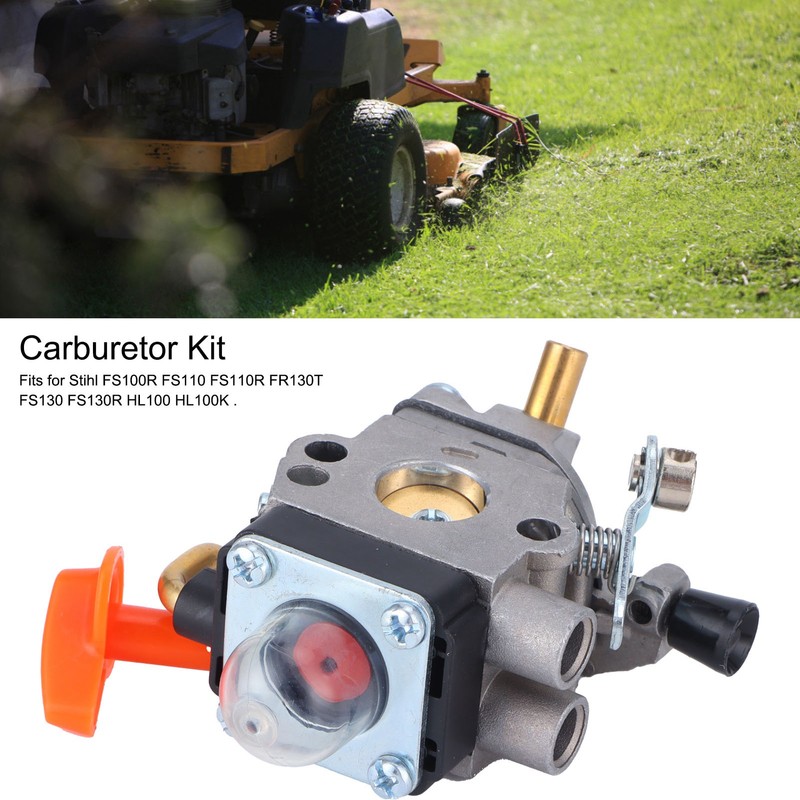 Carburetor Kit Fit for Stihl FS100R FS110 FS110R FR130T FS130