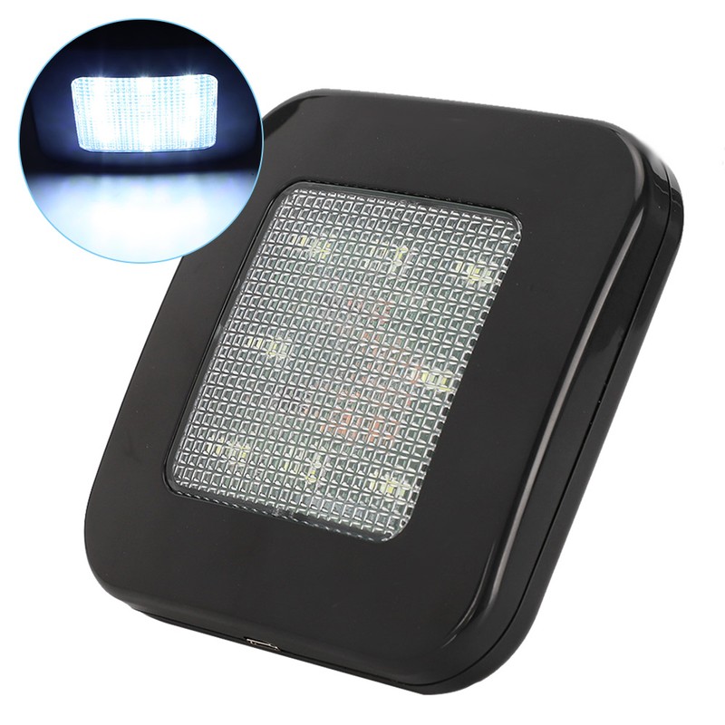 Car Interior Reading Light 3 Color LED Magnet Rear Trunk