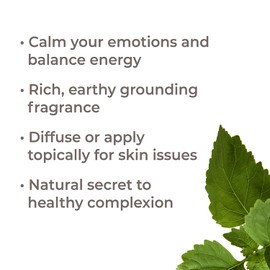 Plant Therapy Organic Patchouli Essential Oil 30 mL (1 oz) 100% Pure, Undiluted, Therapeutic Grade