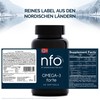 NFO OMEGA 3 FORTE 2er-Pack [2x60=120 Fischgelatine Kapseln] Norwegisches Omega