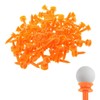 PAVIKE Golf Tee, Rubber Short Tee, 100 Pieces, Golf Accessories,