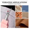 4 Pcs 2 in 1 Needle Threader Seam Ripper,Seam Rippers