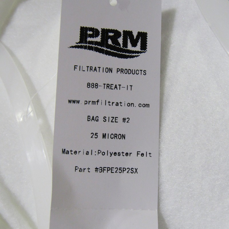 10 Pack #2 Size 25 Micron Liquid Filter Bags -